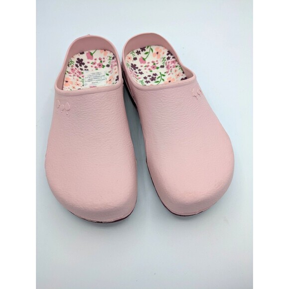 Gardenline Womens Pink Rubber Garden Clogs Size 9/10 Rain Outdoors Slip On - Picture 5 of 12